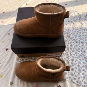 UGG Brown Suede Snow Boots